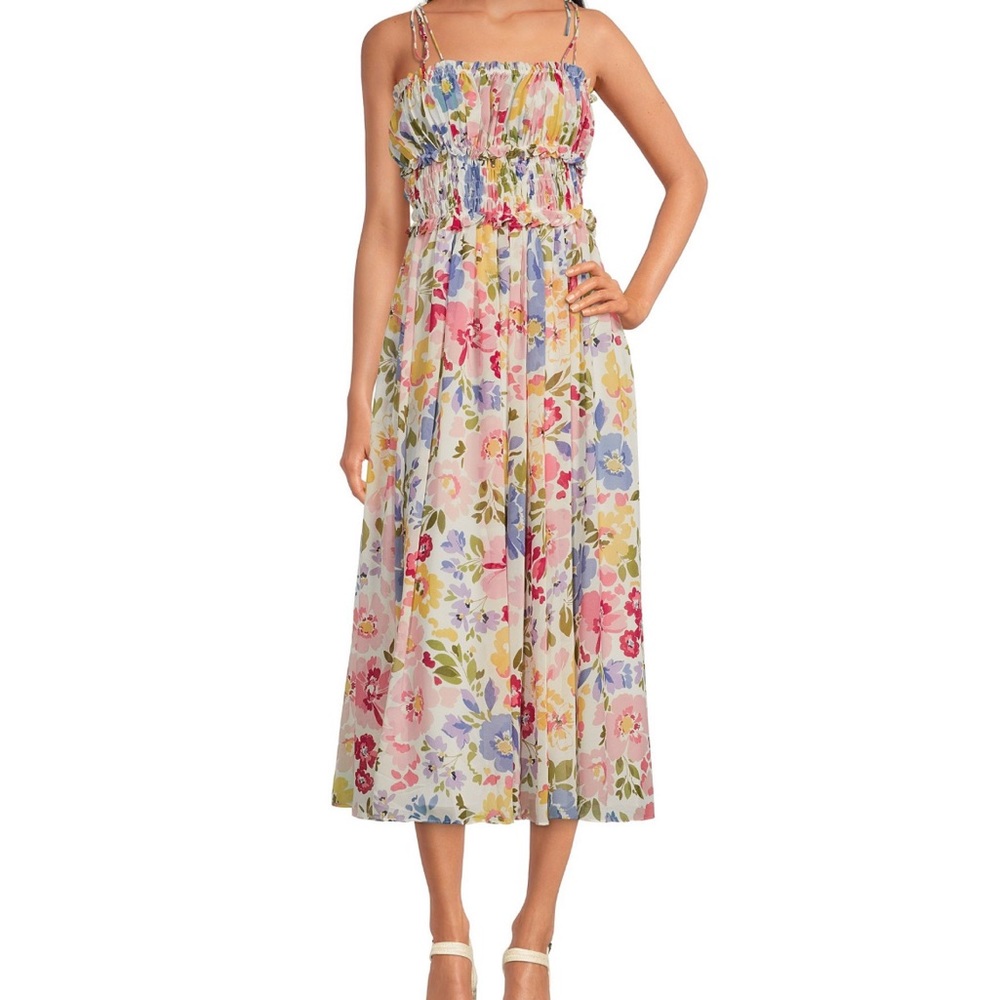 En Saison Floral MIDI Dress